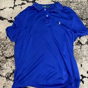 blue ralph lauren polo shirt